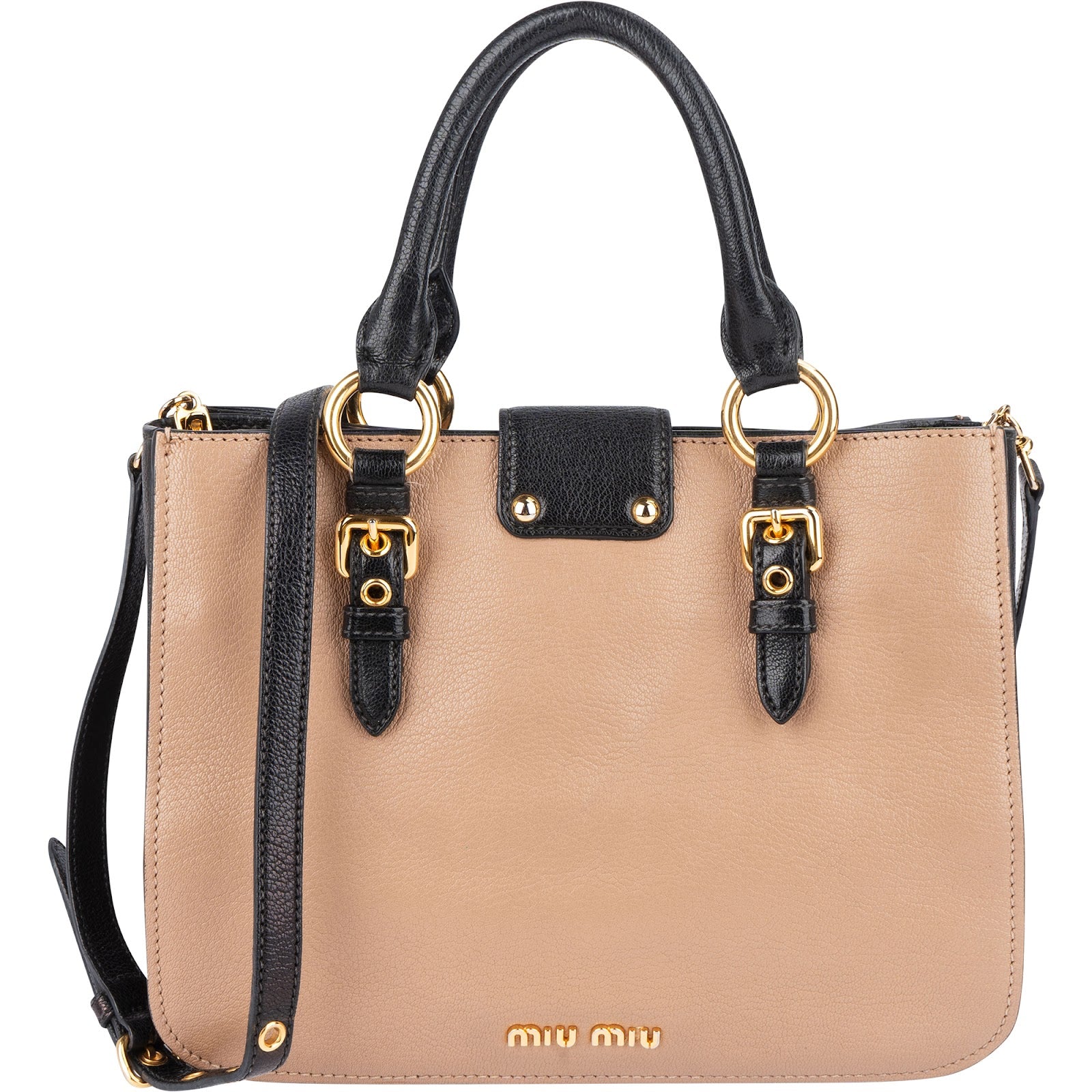 [🔄️B24 / F20] Miu Miu Multicolor Madras Leather Top Handle Crossbody Bag - vintageandkickz