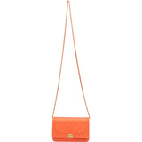 Chanel Quilted Lambskin Boy Wallet on Chain Crossbody Bag