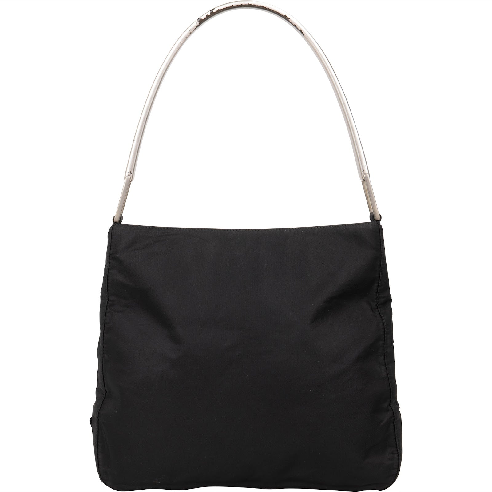 Prada Tessuto Handle Triangle Shoulder Bag - vintageandkickz