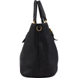 Miu Miu Grained Leather Vitello Daino Tote Handbag