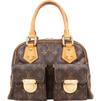 Louis Vuitton Monogram Canvas Manhattan PM Handbag