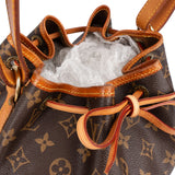 Louis Vuitton Monogram Canvas Sac Noé Petit Shoulder Bag
