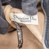 Christian Dior Monogram Suede Trotter Boston 50 Weekender Bag - vintageandkickz