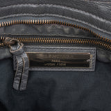 Balenciaga Dark Grey Leather Classic City Handbag