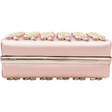 Christian Dior Crystal Embellished Box Clutch Bag