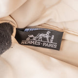 Hermès Terracota Orange Cotton Bolide Accessoires Pouch