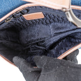 Dior Denim Saddle Shoulder Bag