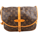 Louis Vuitton Monogram Canvas Saumur 30 Crossbody Bag