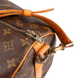 Louis Vuitton Monogram Canvas Keepall 60 Bandoulière Travel Bag