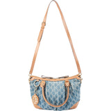 Gucci Monogram Denim GG Sukey Handbag
