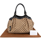 Gucci Monogram GG Canvas Sukey Tote Shoulder Bag