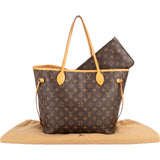 Louis Vuitton Monogram Canvas Neverfull MM Shoulder Bag