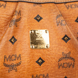 MCM Monogram Visetos Shopper Project Tote Handbag