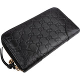 Gucci Guccissima Leather Zip Around Wallet