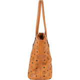 MCM Monogram Visetos Liz Reversible Shopper Tote Shoulder Bag