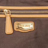 Miu Miu Vitello Daino Leather Satchel Handbag - vintageandkickz