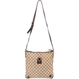 Gucci Monogram GG Canvas Abbey D-Ring Messenger Crossbody Bag