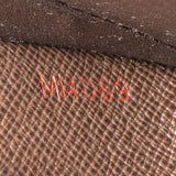 Louis Vuitton Monogram Damier Ebene Canvas Viennois Wallet