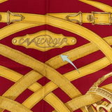 Hermès Cariole Silk Carre 90 Scarf Tuch