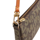 Louis Vuitton Limited Monogram Graffiti Pochette Accessoires Handbag