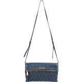 Miu Miu Matelassé Nappa Leather Flap Crossbody Bag