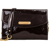 Louis Vuitton Monogram Vernis Leather Bel Air Pochette Wallet On Chain Crossbody Bag
