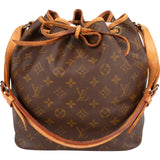 Louis Vuitton Monogram Canvas Sac Noé Petit Shoulder Bag