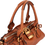 Chloé Pebbled Leather Paddington Handbag
