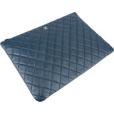 Chanel Quilted Lambskin CC Pouch Clutch