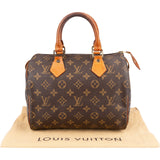 Louis Vuitton Monogram Canvas Speedy 25 Handbag