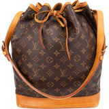 Louis Vuitton Monogram Canvas Sac Noé Grande Shoulder Bag