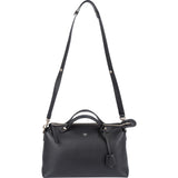 Fendi Black Leather By The Way Crossbody Handbag
