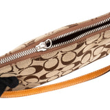 Coach Signature Monogram Pochette Handbag