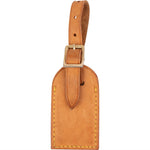 [🔄️B10 / F94] Louis Vuitton Vachetta Leather Luggage Tag - vintageandkickz