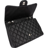Chanel Quilted Lambskin Jumbo Single Flap Crossbody Bag