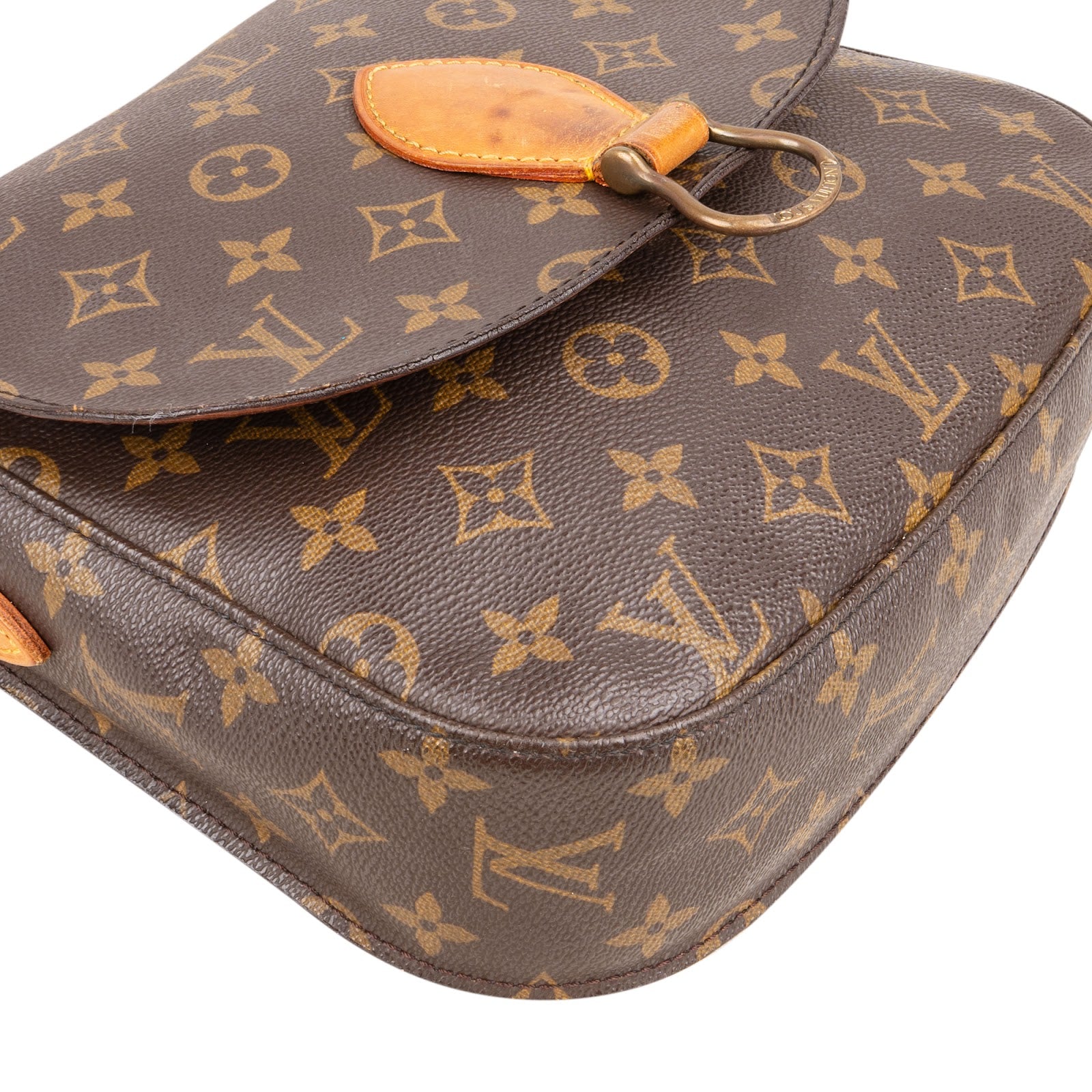Louis Vuitton Monogram Canvas Saint Cloud GM Crossbody Bag - vintageandkickz