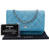 Chanel Quilted Caviar Leather Wallet On Chain Crossbody Bag