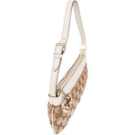 Gucci Monogram GG Canvas Charm Pochette Shoulder Bag - vintageandkickz