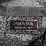 Prada Tessuto Nylon Saffiano Leather Cosmetic Pouch