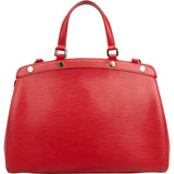Louis Vuitton Red Epi Leather Brea MM Handbag