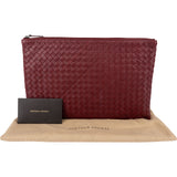 Bottega Veneta Intrecciato Leatehr Pouch Clutch