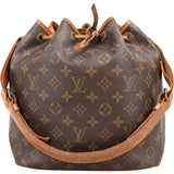 Louis Vuitton Monogram Canvas Sac Noé Petit Shoulder Bag