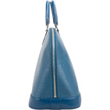 Louis Vuitton Blue Epi Leather Alma GM Handbag