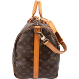 Louis Vuitton Monogram Canvas Keepall 50 Bandoulière Travel Bag