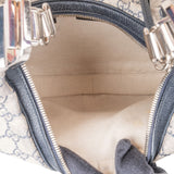 Gucci Monogram GG Supreme Attache Hobo Crossbody Bag