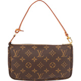 Louis Vuitton Monogram Canvas Pochette Accessoires Handbag
