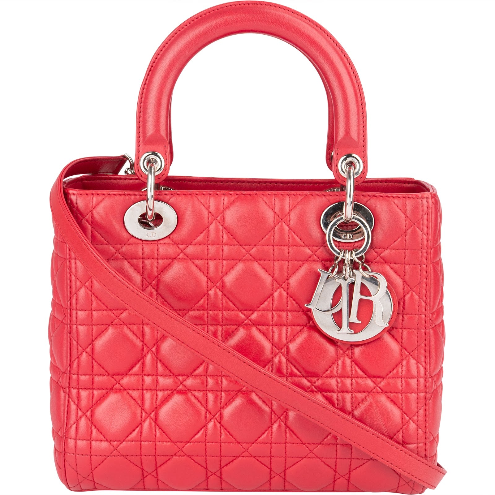 Christian Dior Quilted Leather Lady Dior Handbag xx aufgefrischt passt? - vintageandkickz