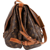 Louis Vuitton Monogram Canvas Saumur 40 Crossbody Bag