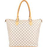 Louis Vuitton Monogram Damier Azur Saleya GM Handbag