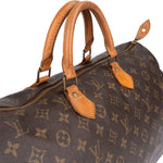 Louis Vuitton Monogram Canvas Speedy 40 Handbag - vintageandkickz